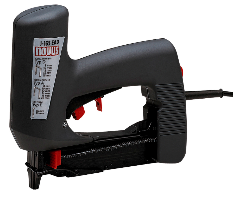 Elektrická sponkovačka NOVUS J-165 EC